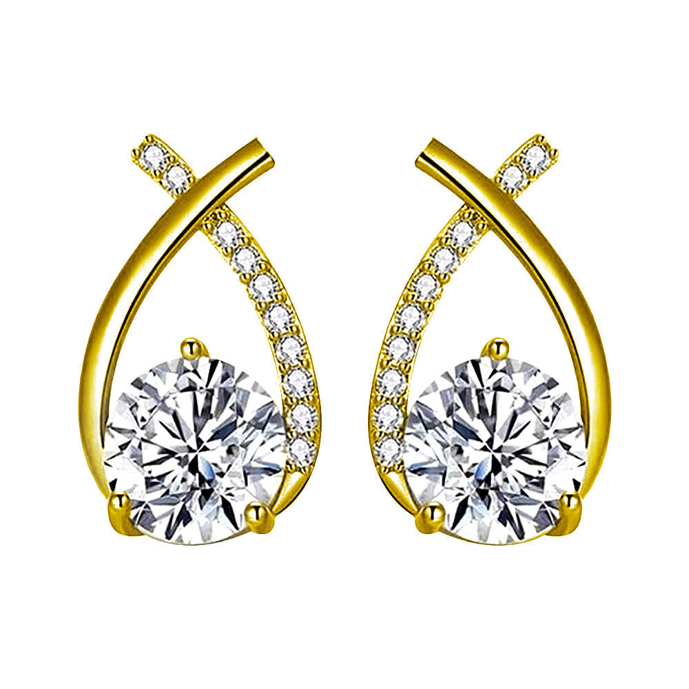Evelianna | Kolczyki 18k Złoto