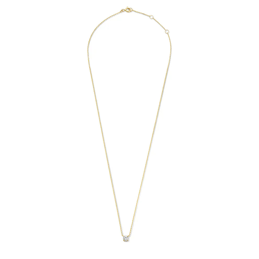 Ysavienna | Naszyjnik z moissanitem 14k Złoto