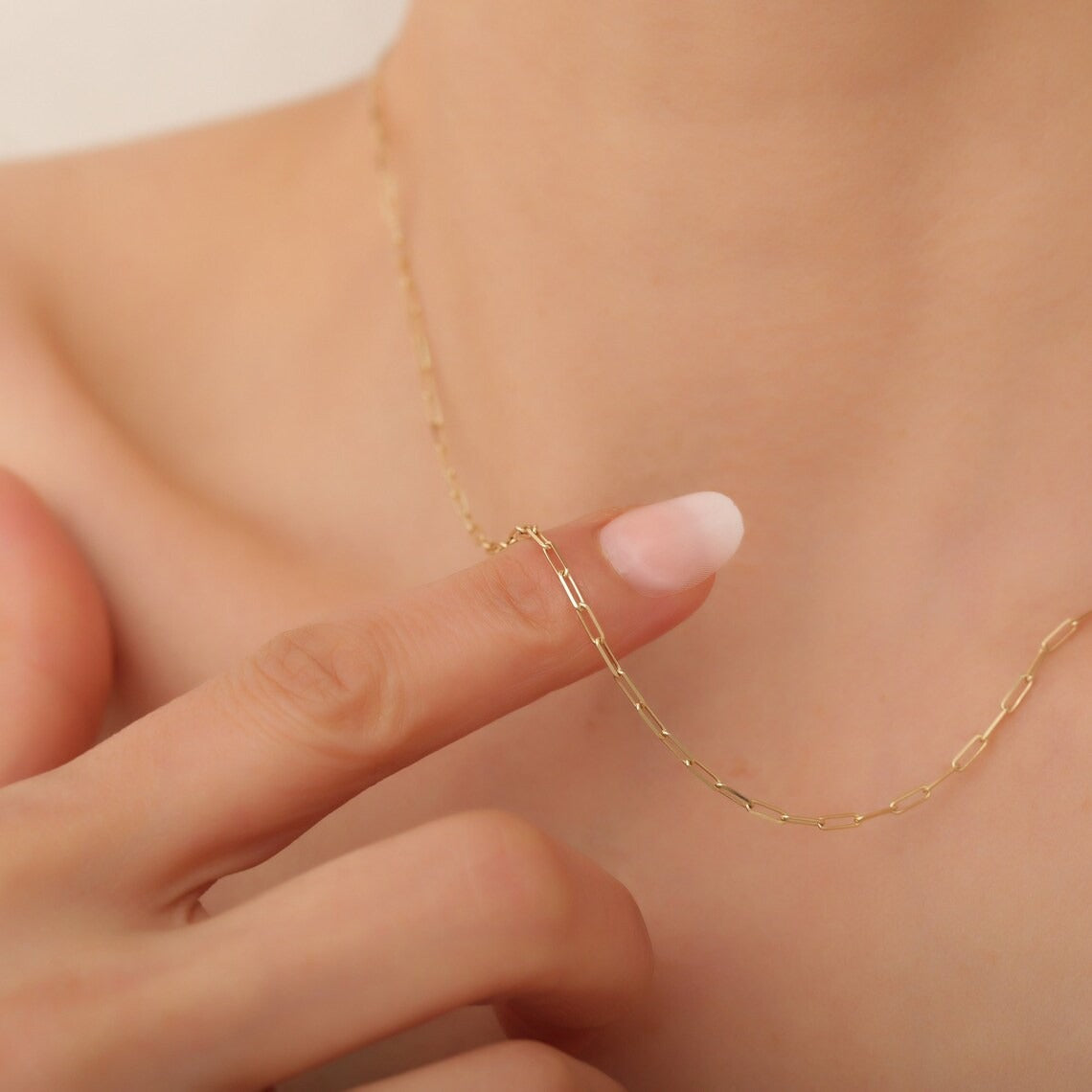 Tiaralynn | Pieni Paperikaulakoru 18K Złoto