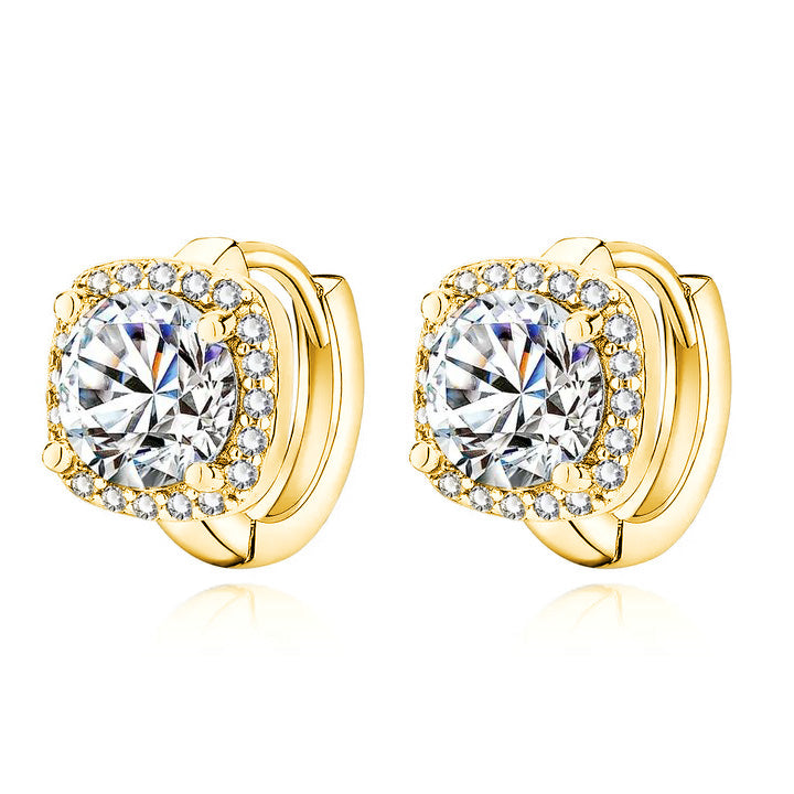Tinamariel | Kolczyki z Diamentami 18k Złoto