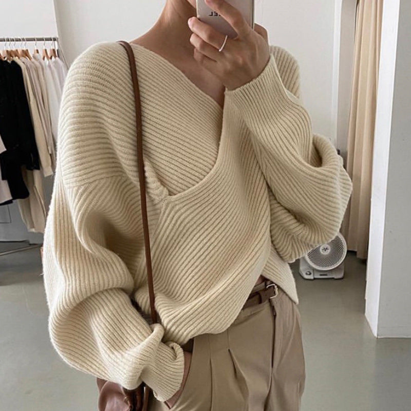Alina | Stylowy sweter w sploty