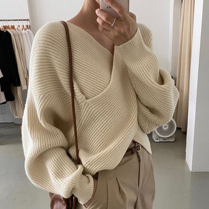 Alina | Stylowy sweter w sploty