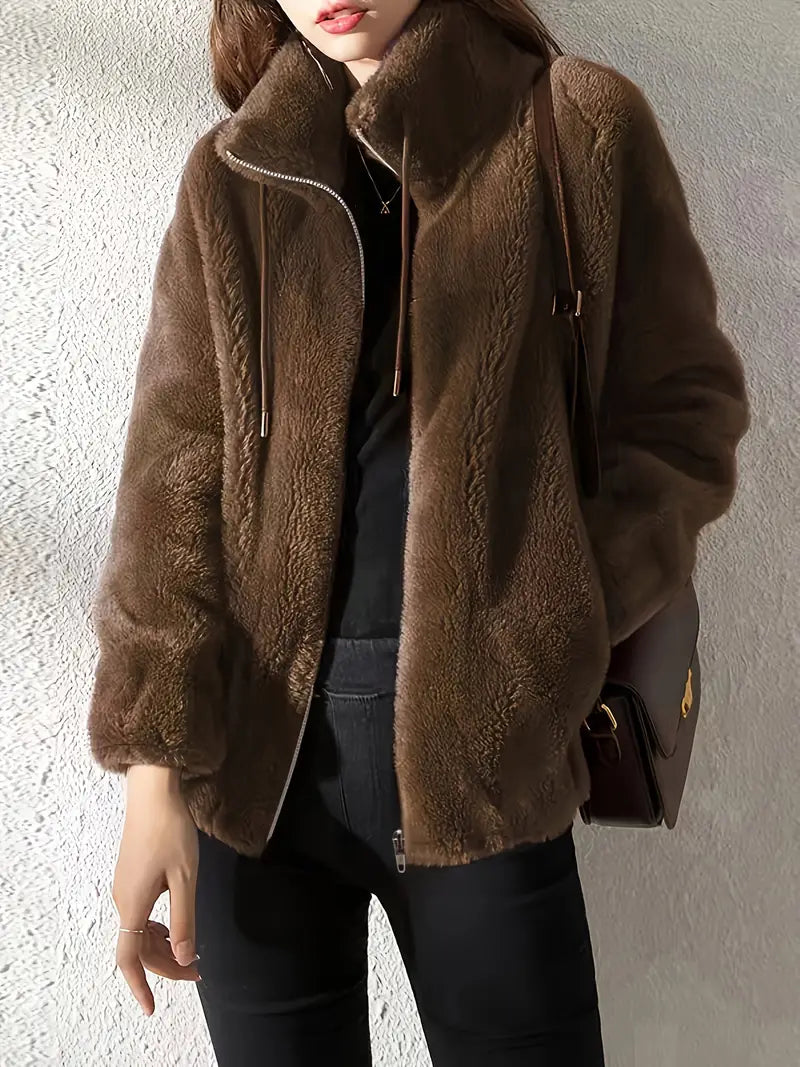 AMABEL | Stylowa, casualowa, miękka kurtka