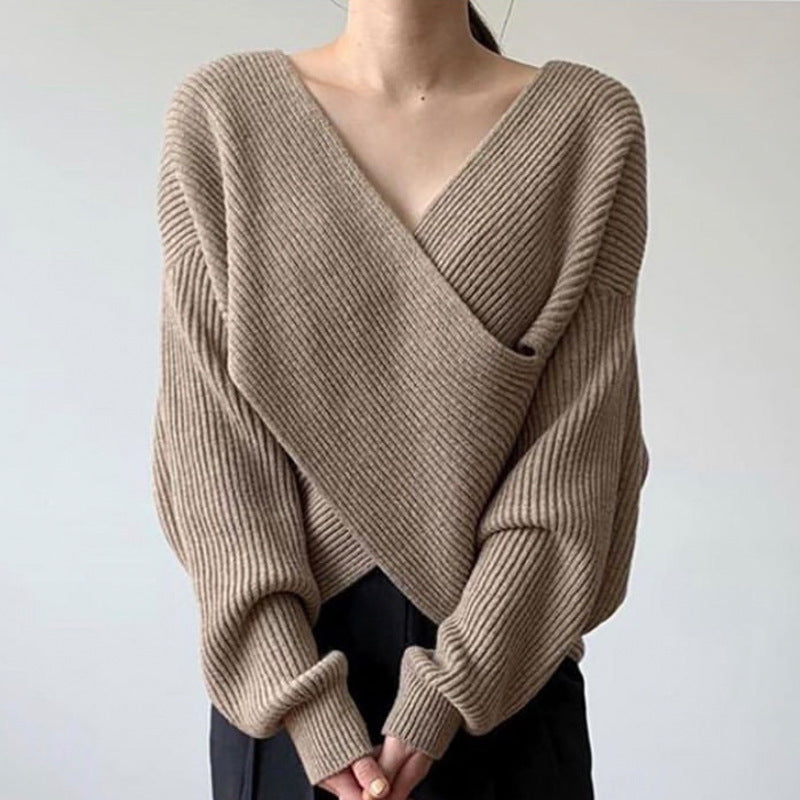 Alina | Stylowy sweter w sploty