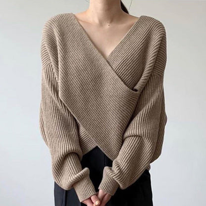 Alina | Stylowy sweter w sploty