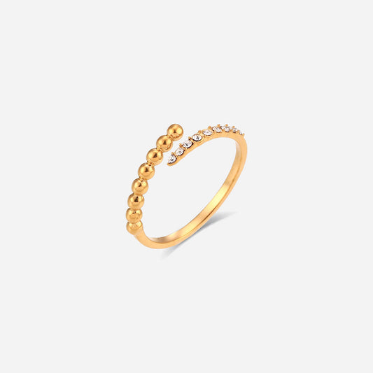 Sereliette | Pierścionek Shine 18K Złoty