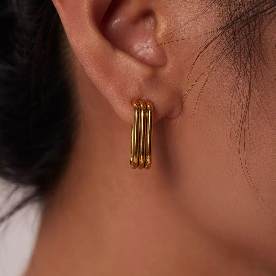 Charimelle | Kolczyki 18K Złoto