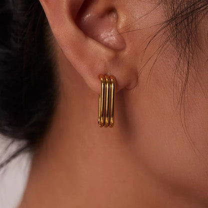 Charimelle | Kolczyki 18K Złoto