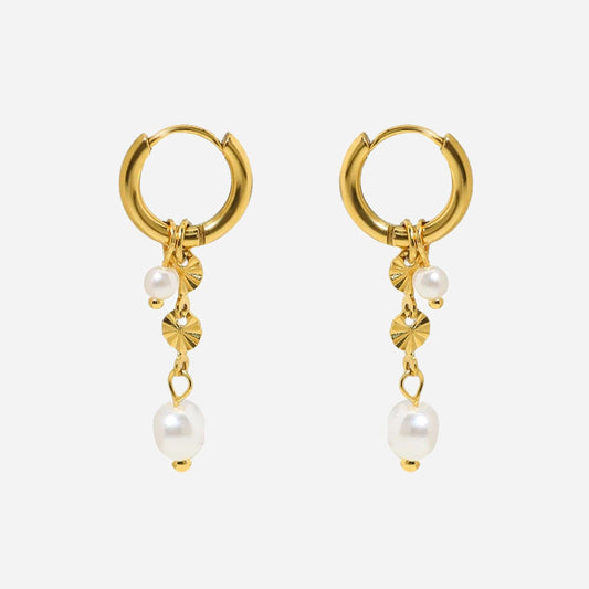 Lyannette | Kolczyki Auringonpaiste 18K Złoto