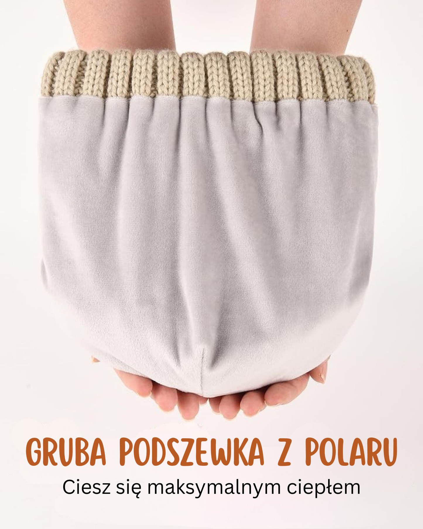 Zimowy elegancki zestaw czapka-szal-rękawiczki