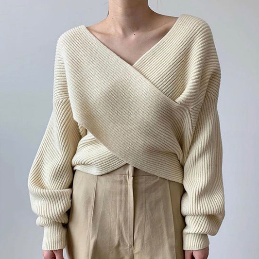 Noelia | Elegancki sweter w sploty