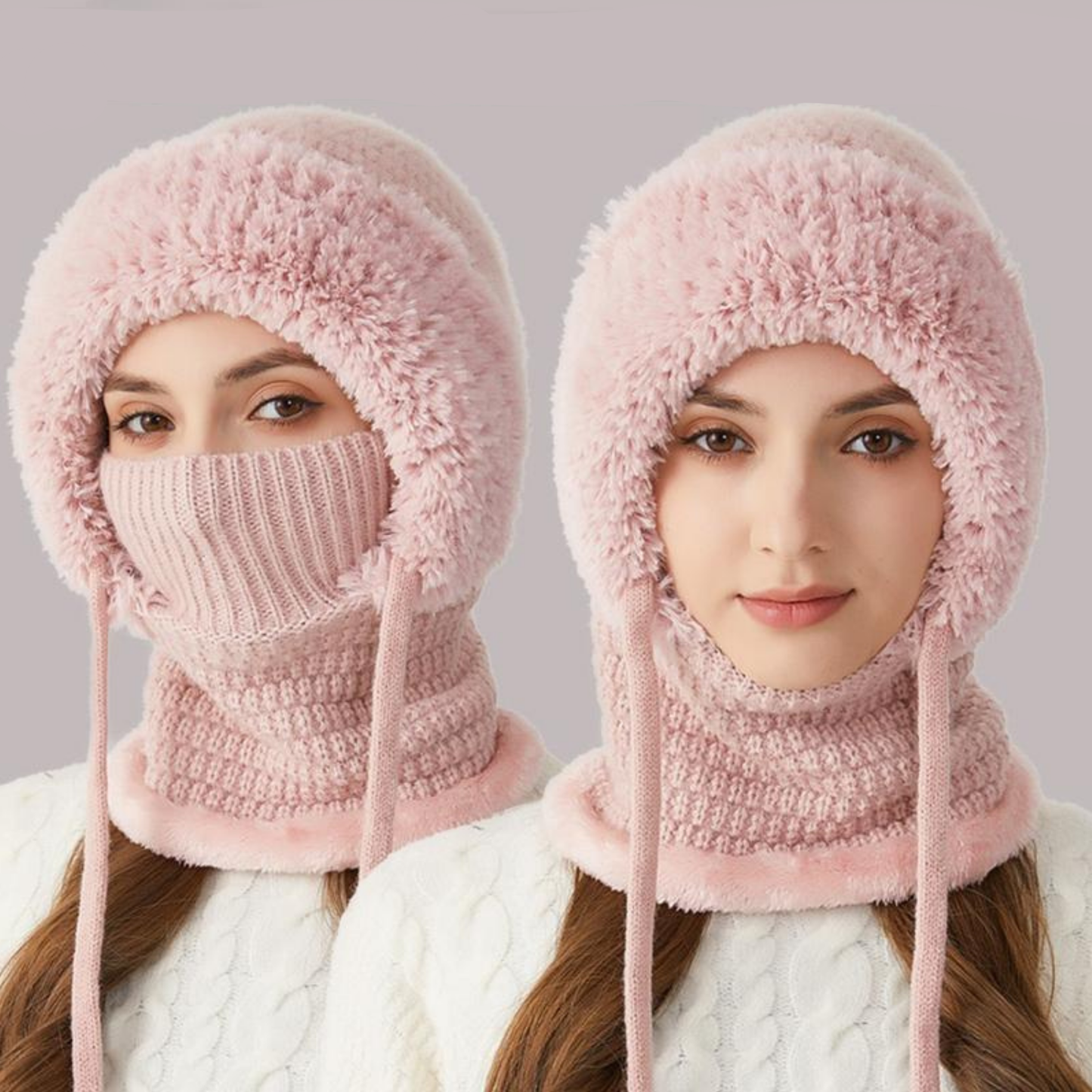 Czapka Beanie 3-w-1 dla Kobiet