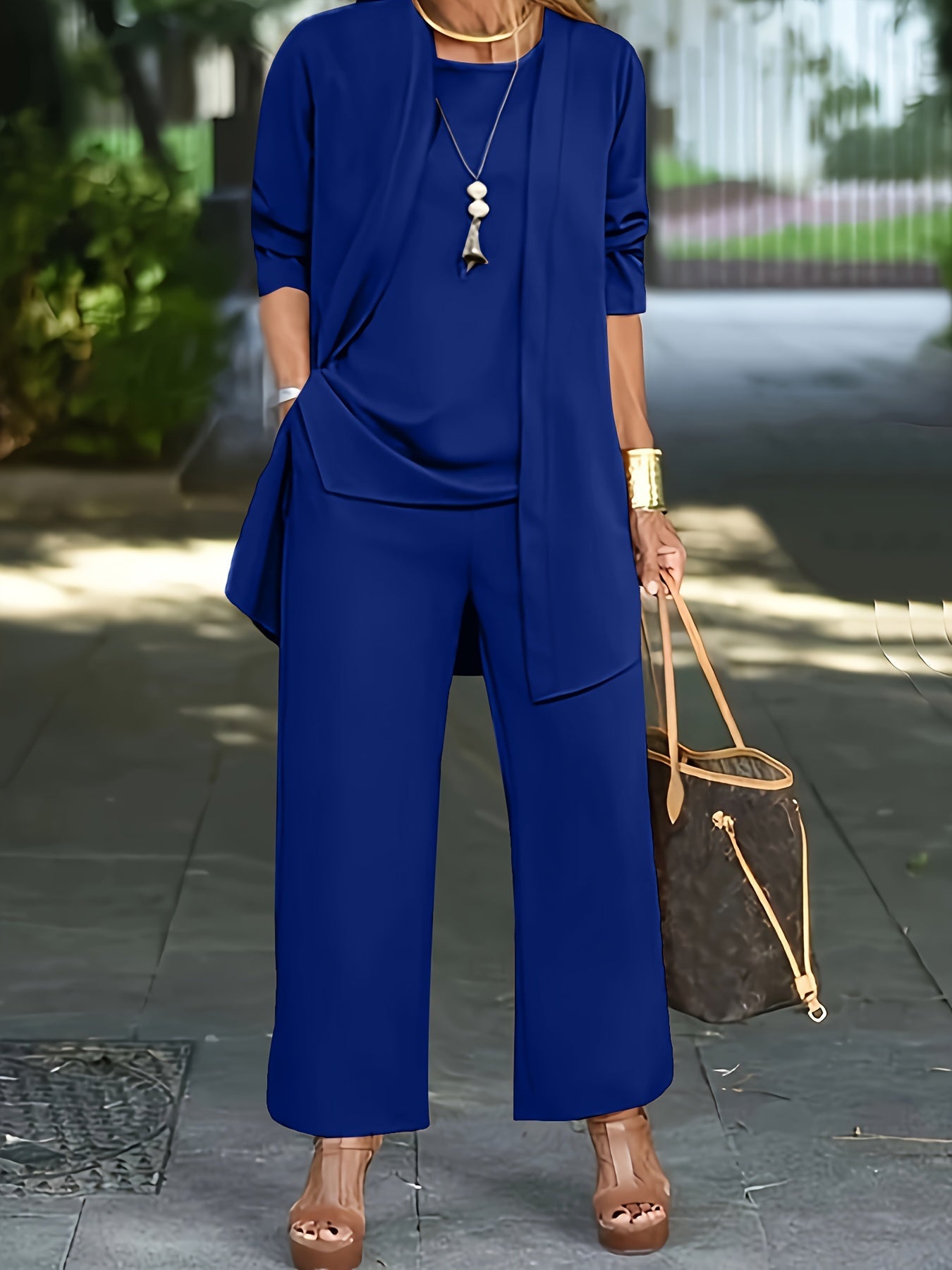 LAYLA | Stylowy Chic Trzyczęściowy Zestaw