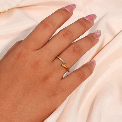 Sereliette | Pierścionek Shine 18K Złoty