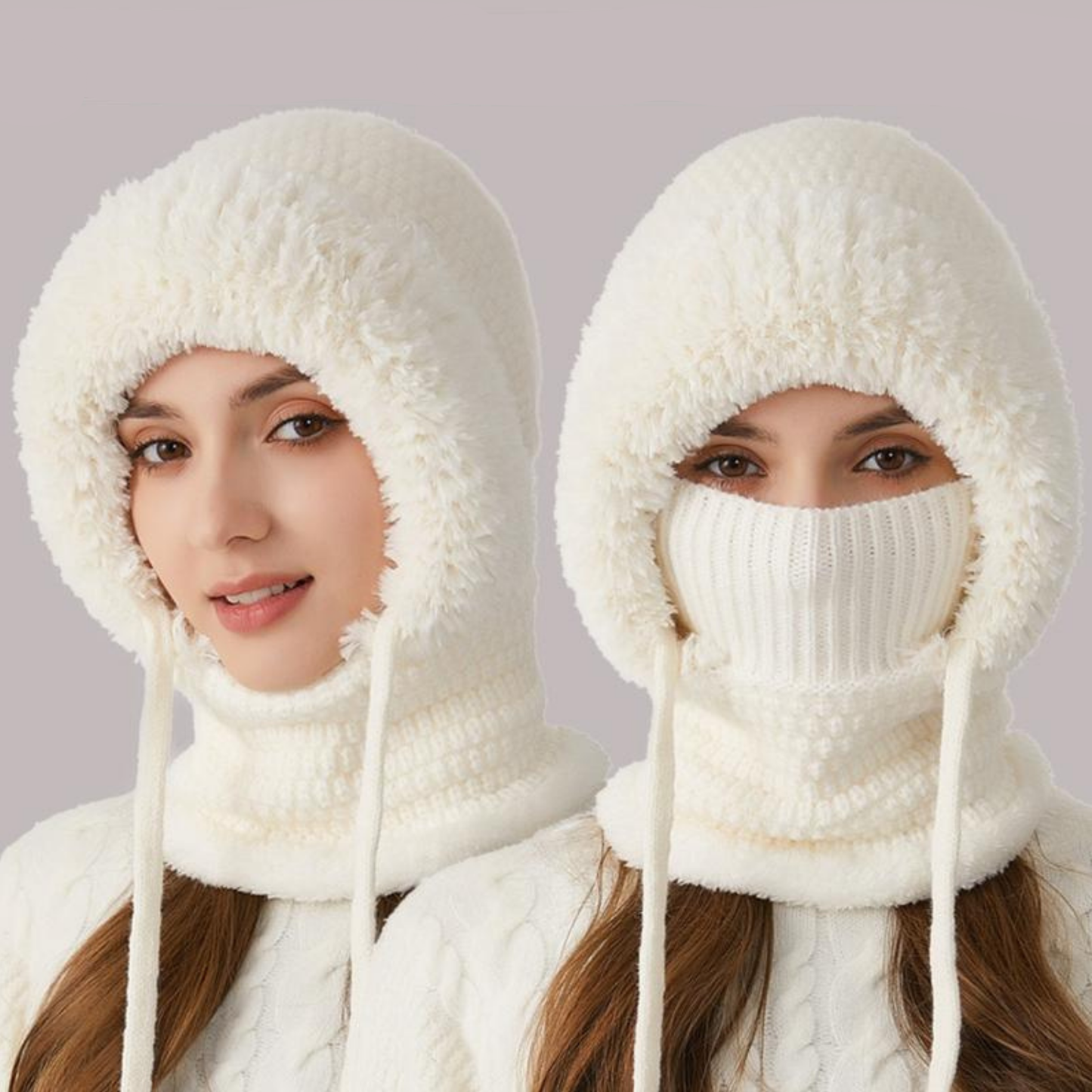 Czapka Beanie 3-w-1 dla Kobiet