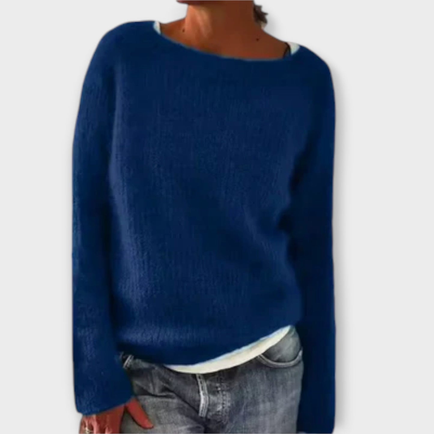 Reece | Vintage Islandzki Sweter Wełniany