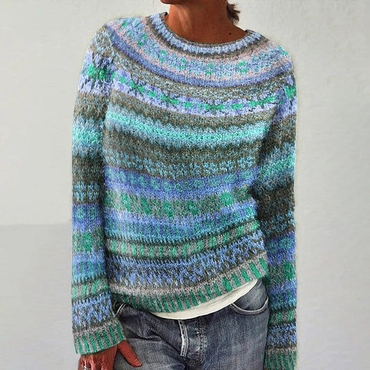 Audrey | Vintage Islandzki Sweter Wełniany