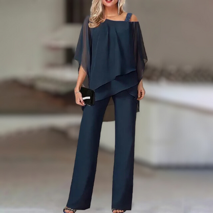 DANETTE | Elegancki Casual Zestaw Dwuczęściowy