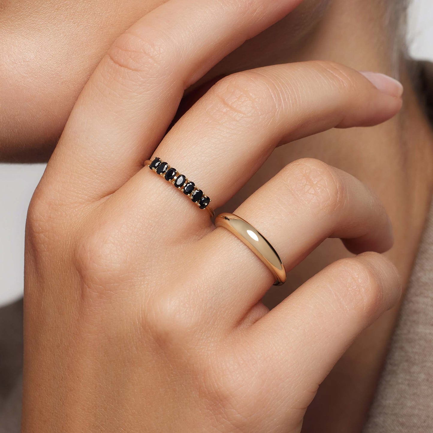 Velerianne | Pierścionek Stały 14k Złoto