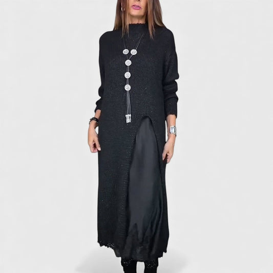 Margeary | Elegancka Zimowa Sukienka