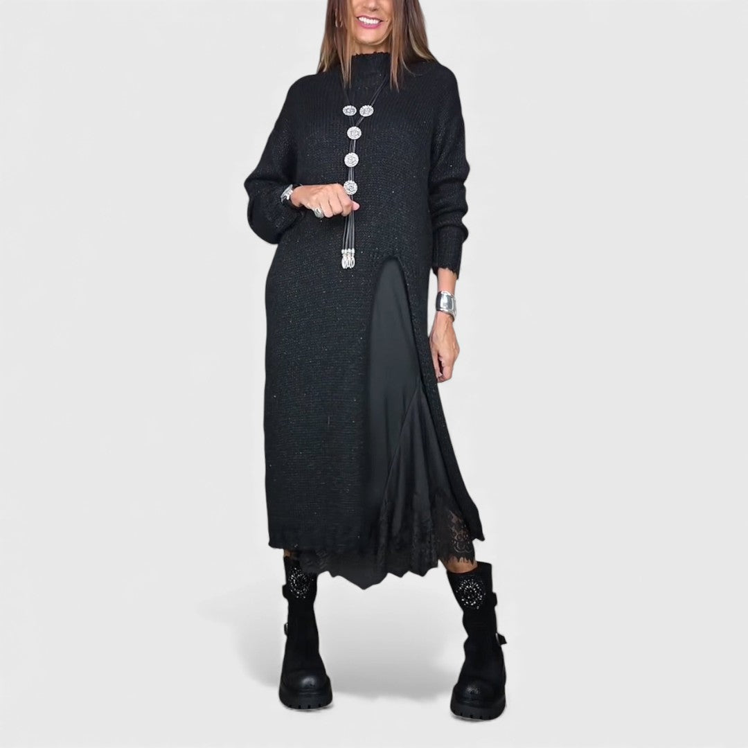 Margeary | Elegancka Zimowa Sukienka
