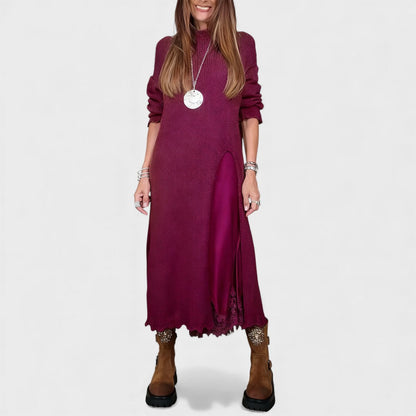 Margeary | Elegancka Zimowa Sukienka