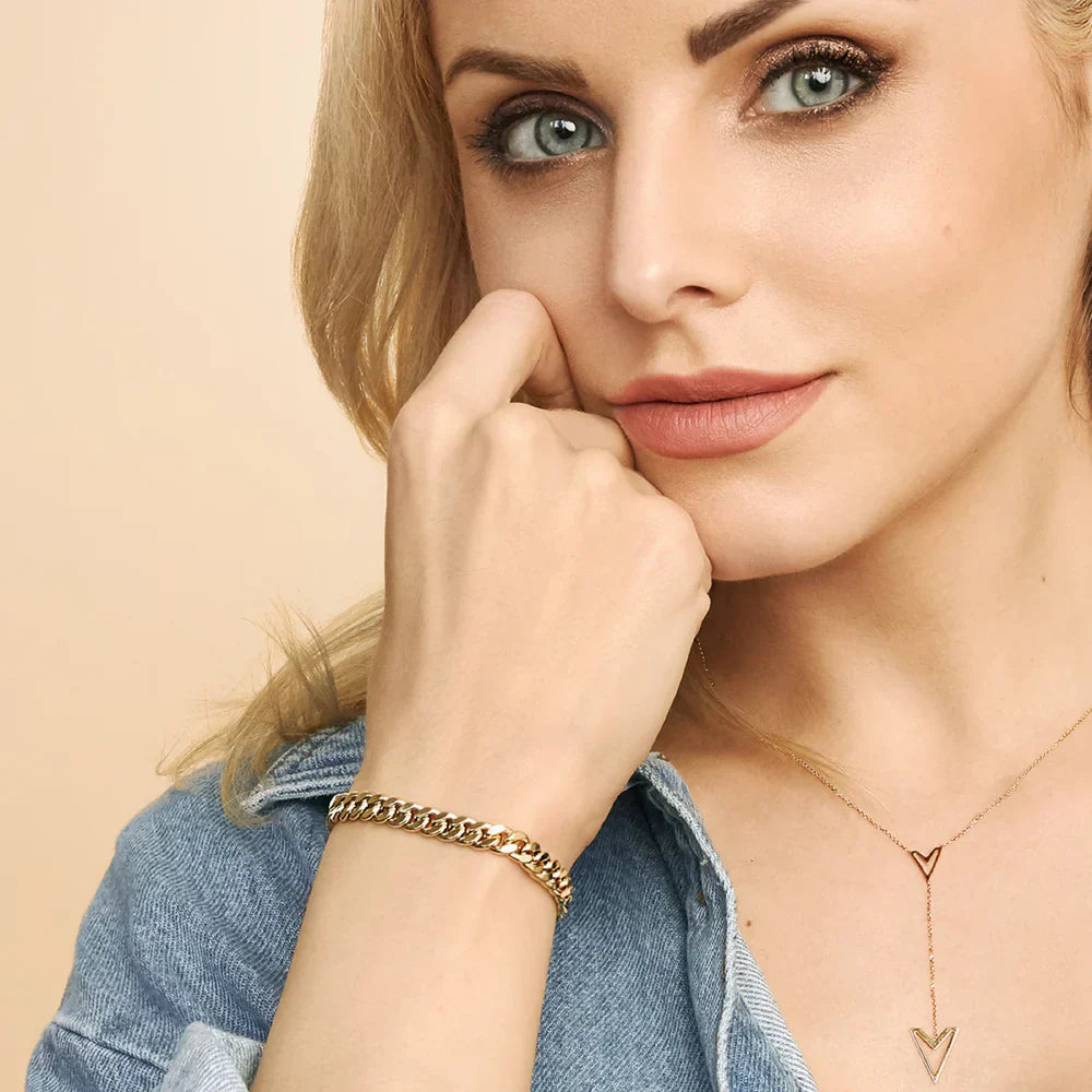 Mayzharine | Kubańska Bransoletka 18k Złoto