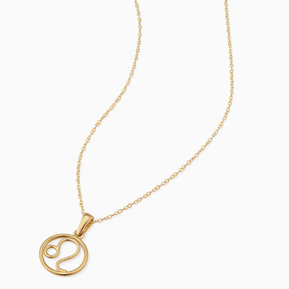 Rosalyette | Naszyjnik z Znakiem Zodiaku 18k Złoto