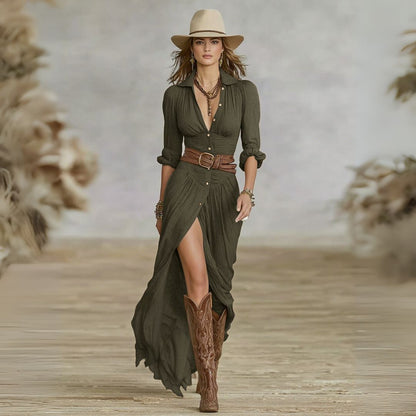Hayden Ida | Elegancka Sukienka Maxi