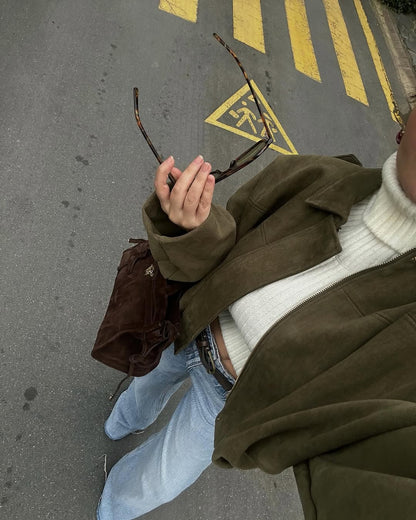 MIAH | Stylowa Oversized Kurtka na Wiosnę