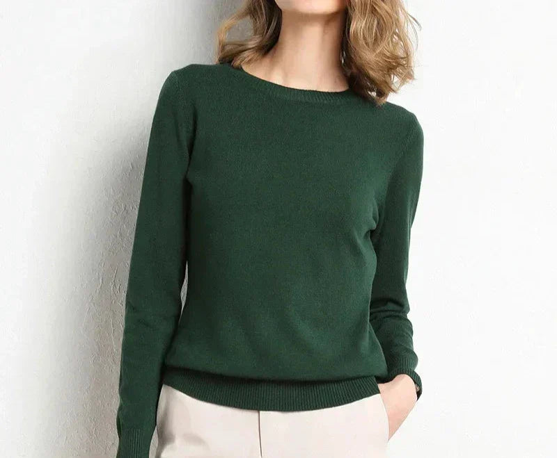 Amelia | Komfortowy sweter z wełny