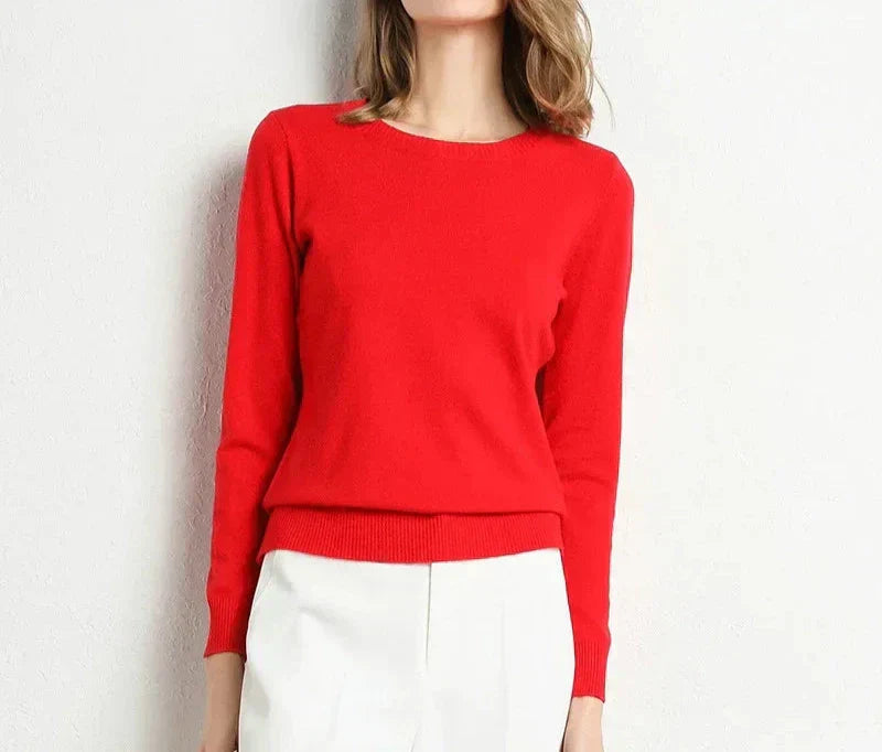 Amelia | Komfortowy sweter z wełny