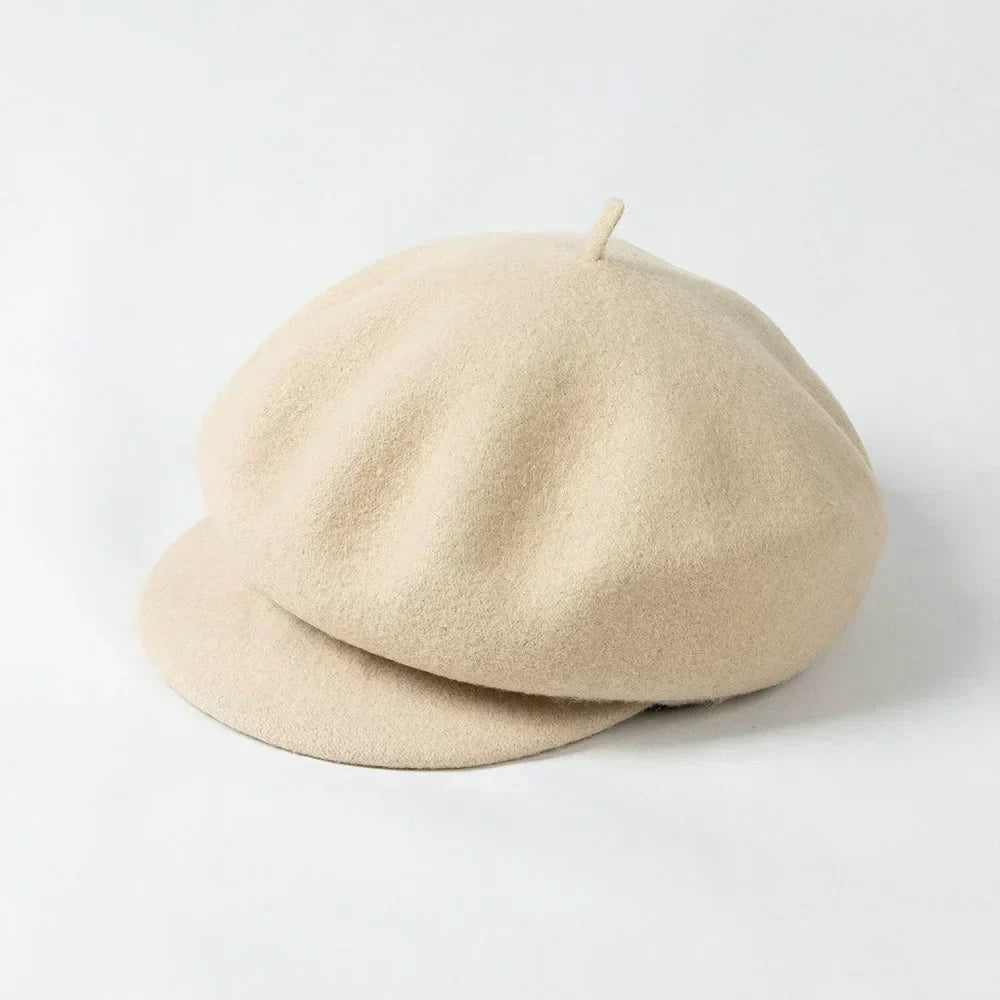 Colette – Beret z wełnianego filcu