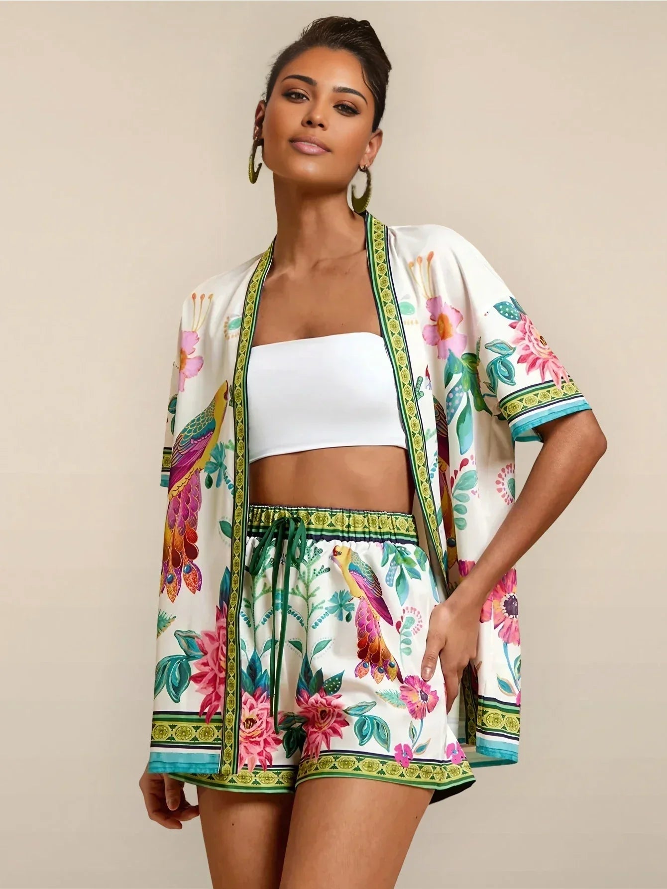 RENATA | Komplet Kimono Casual