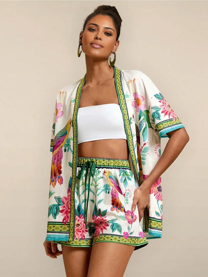 RENATA | Komplet Kimono Casual