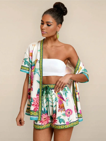 RENATA | Komplet Kimono Casual