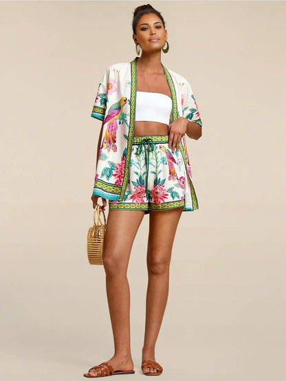 RENATA | Komplet Kimono Casual