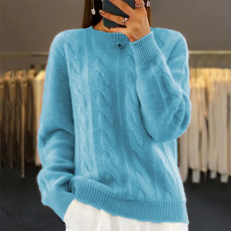 NINA | Ciepły Sweter Kaszmirowy