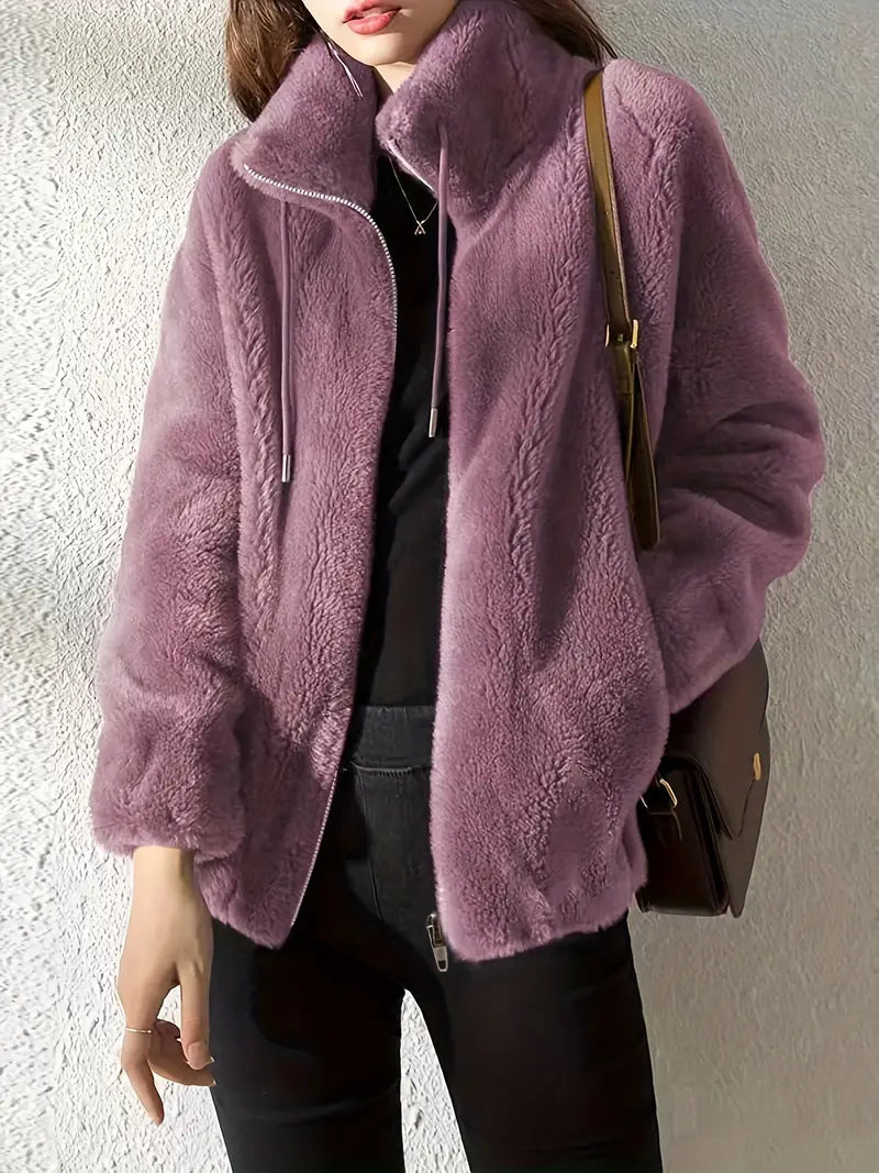 AMABEL | Stylowa, casualowa, miękka kurtka