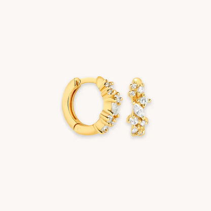 Kassandreah | Kolczyki 18k Złoto