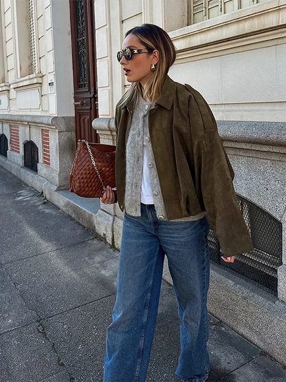 MIAH | Stylowa Oversized Kurtka na Wiosnę
