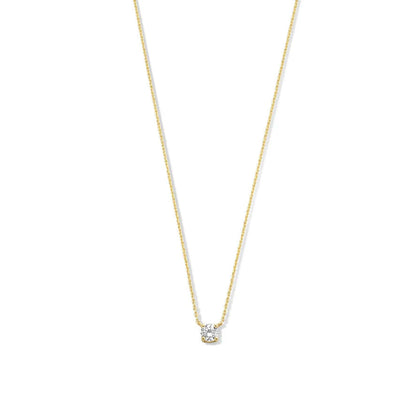 Ysavienna | Naszyjnik z moissanitem 14k Złoto