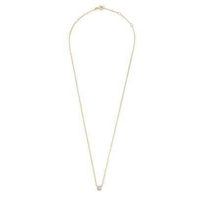 Ysavienna | Naszyjnik z moissanitem 14k Złoto
