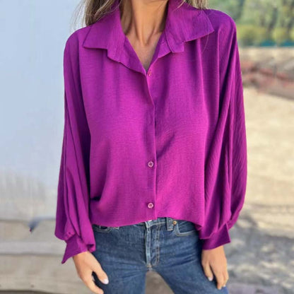 BEATA | Elegancka Koszula Z Guzikami