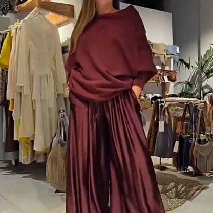 Gala – Elegancki zestaw z dekoltem Bardot