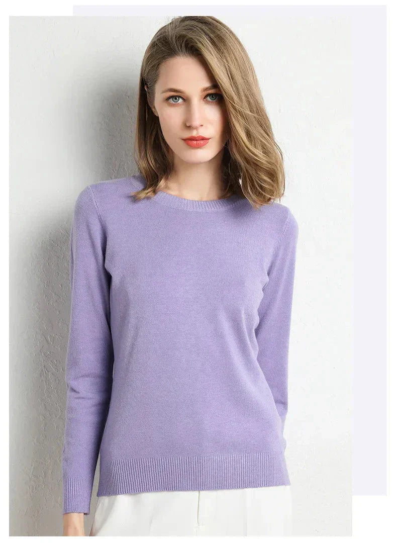 Amelia | Komfortowy sweter z wełny