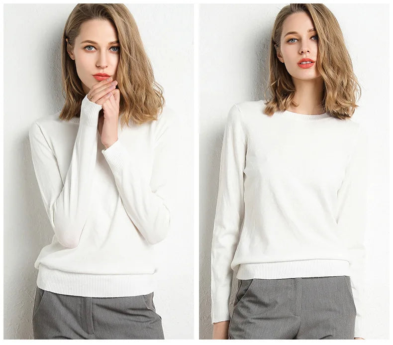 Amelia | Komfortowy sweter z wełny