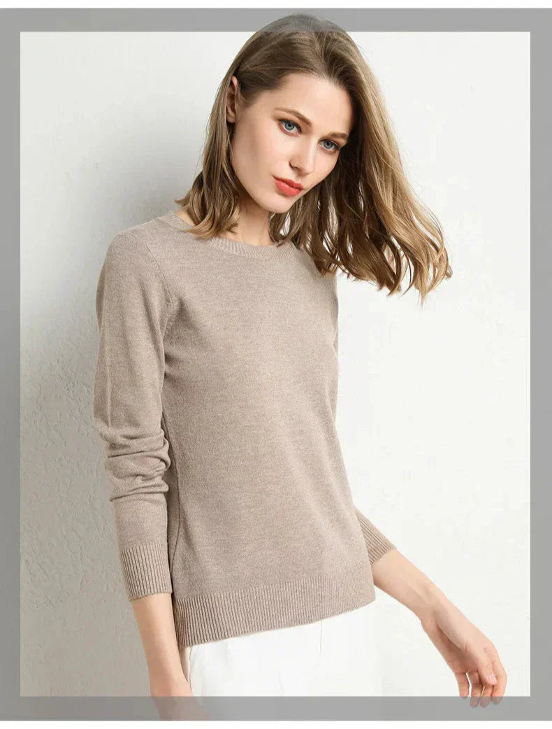 Amelia | Komfortowy sweter z wełny