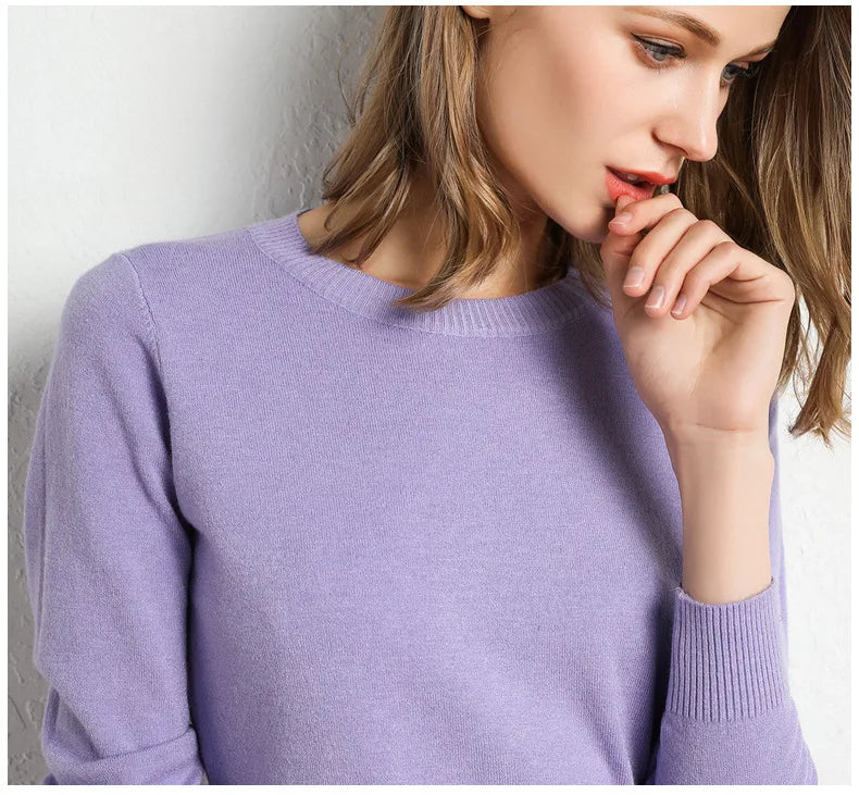 Amelia | Komfortowy sweter z wełny