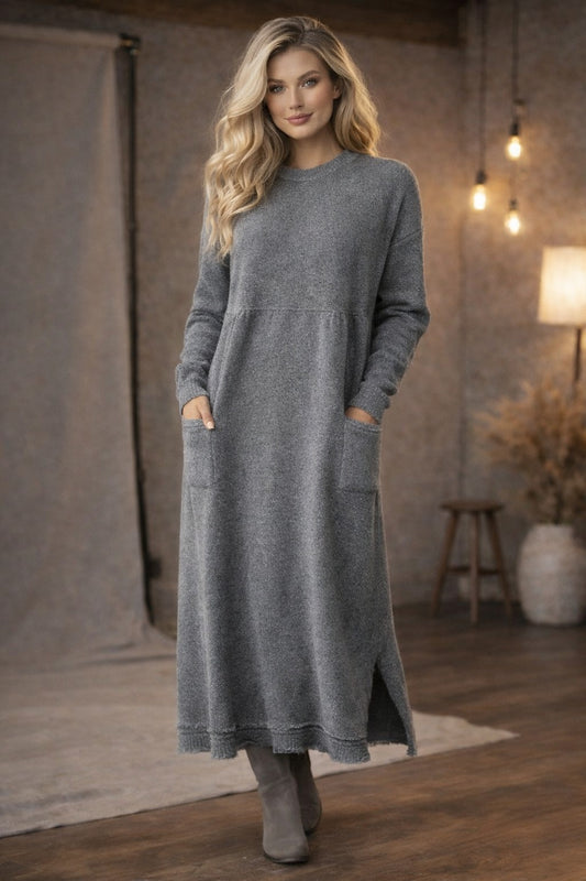 GRETA | Komfortowa sukienka zimowa